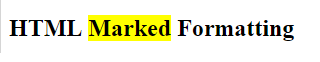 marked text example